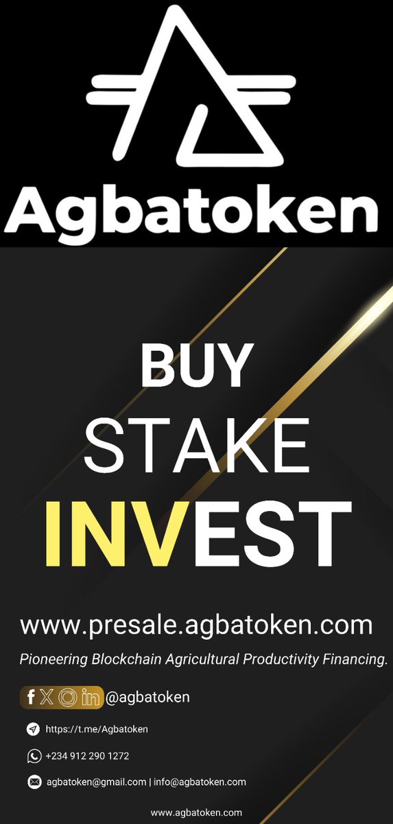 ComfortDan73367's tweet photo. #Agbatokenpresale. 40.87% food inflation threatens your savings. Stake with #Agbatoken to ensure your financial security!https://t.co/pAOU0KoA1Q https://t.co/v7fTqd9Jiq
