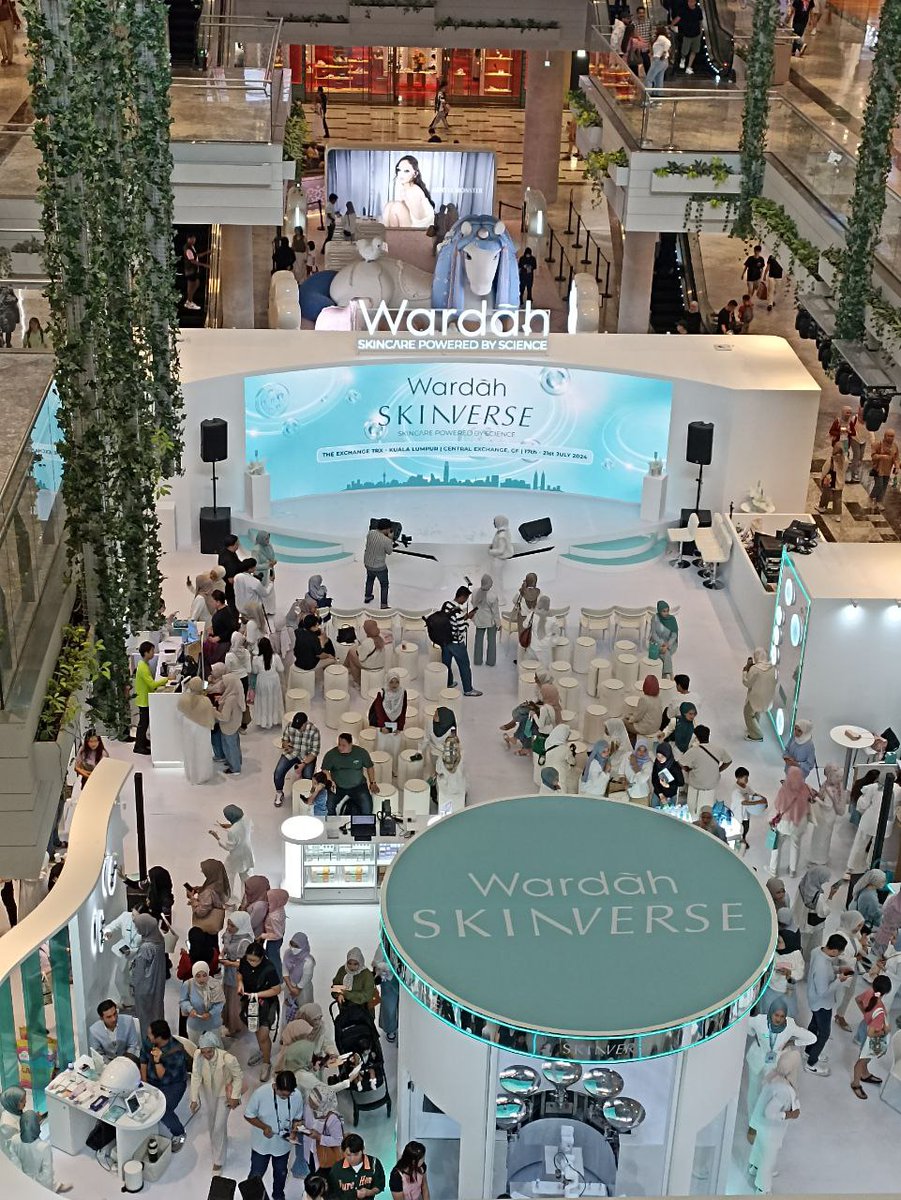 adilla94_'s tweet photo. New experience ✨ 

#wardah #WardahSkinverseMY #SkincarePoweredByScience #TRX #tunrazakexchange https://t.co/K5rtPMcwLI