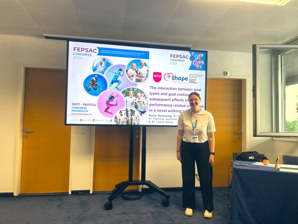 KatieGarstang's tweet photo. Great time @fepsac2024 presenting two studies from my PhD on goal types, goal motives &amp; task complexity 🇦🇹

The last conference complete before the final push to PhD submission! https://t.co/BQwOIWMXP3