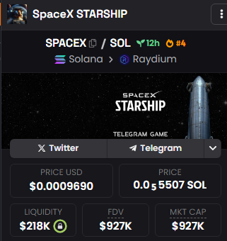 SpaceX STARSHIP tweet media