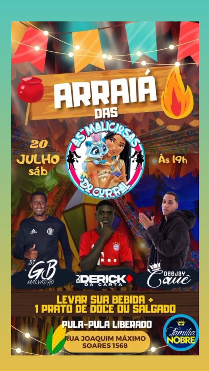 Nanda mandou avisar que é hoje 🥳〽️🤩