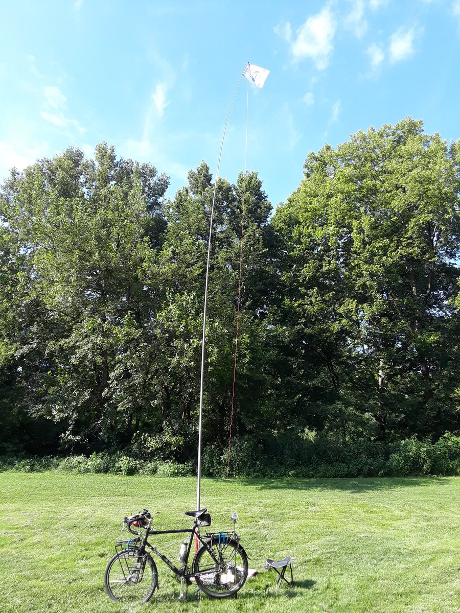 N4JAW's tweet image. A bright and beautiful sunrise to start the #amateurradio #hamradio #pota #parksontheair Support Your Parks Weekend. Catch me with #qrp #cw #morsecode &amp;amp; #FT8 from US-7956 in Kentucky