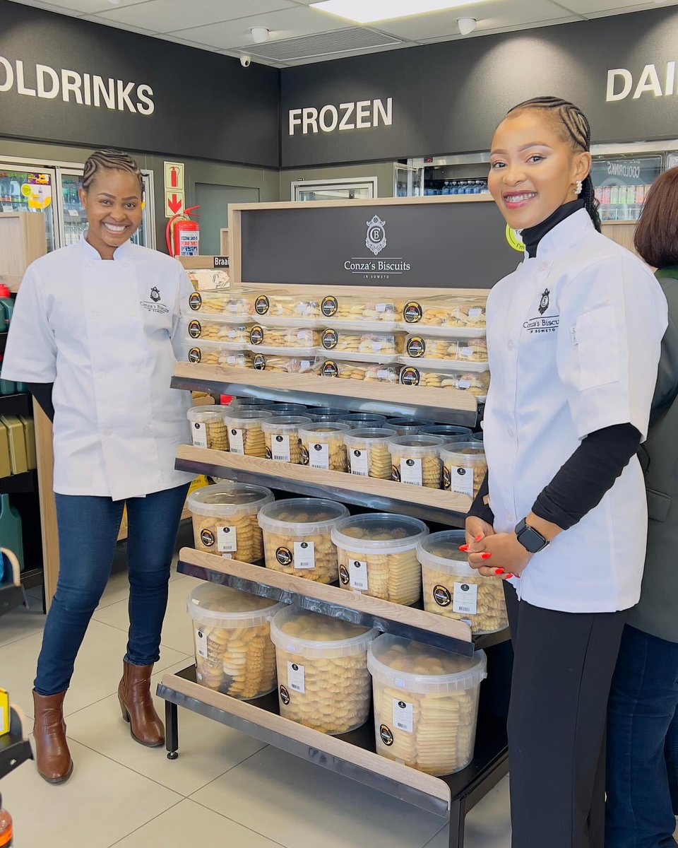 AFRICANDEMOC's tweet photo. Meet Owners Of Conzas Biscuit 🍪They’re based at Soweto. 

For more info: 0735491505

Small Business Matters https://t.co/k2UmapKgH5