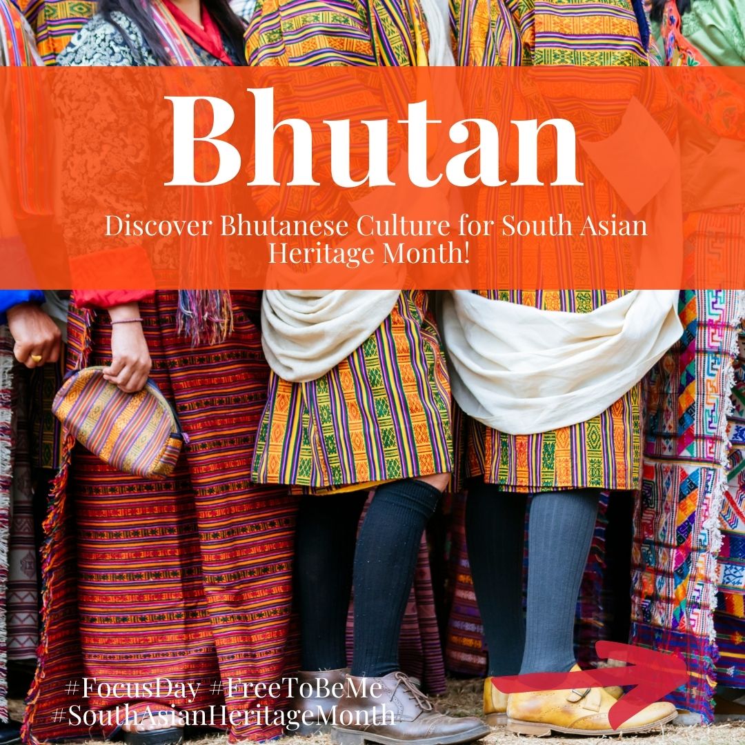 SAHM_UK's tweet photo. ๐ Discover Bhutanese Culture for South Asian Heritage Month! ๐
Today is our #FocusDay on Bhutan, lets explore some of the culture of Bhutan. Please add your traditions and experiences in the comments! https://t.co/FxtFvuLqmD