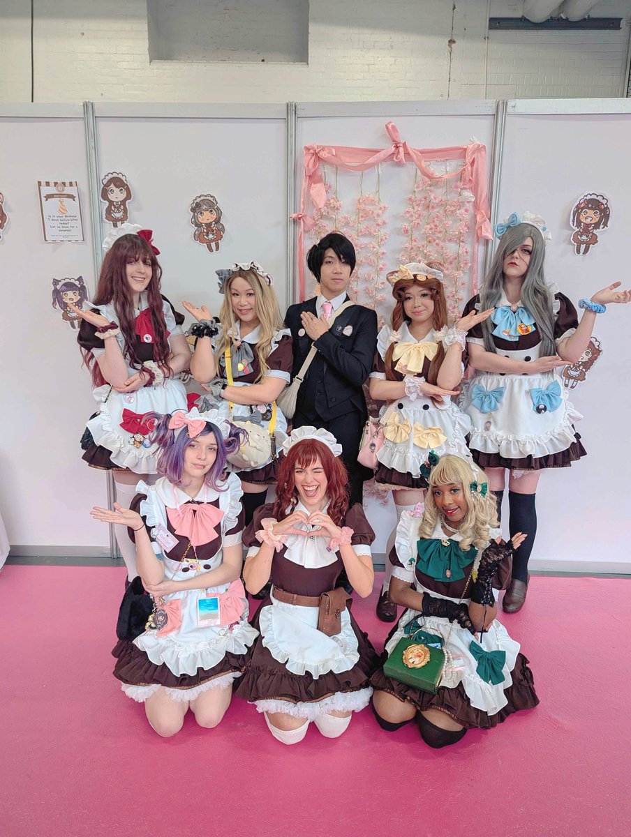 MaidsOfEngland's tweet photo. Maids of England is open at @HYPERJAPANevent 💕 be sure to stop by for pure exclusive @MeianMaids collaboration https://t.co/QQL5OacV5K