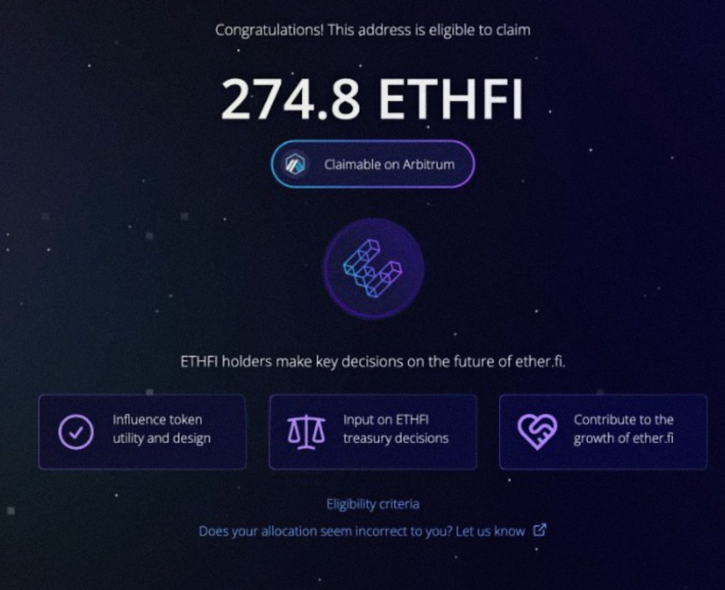 Creatorrer_eth's tweet photo. #Etherfi Airdrop Season 2 Now Open for Claims
🔗 訪問する: https://t.co/eNPLE77B87
👉 検証ツールが利用可能です
👉 Sybilフラグが表示された場合、証明を行う必要があるかもしれません
👉 クレームは来週末から始まります
#Etherfi $ETHFI #ether_fi #Karak #KarakNetwork #layer2 #airdrop #web3 #WNT #PRIME #BONK #STX #token #bnb #newairdrop #l2 #eth #new_airdrop