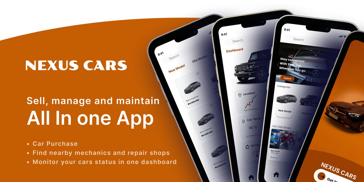 AdedejiMercyGb1's tweet image. Week 3 Design Challenge🥰

A mobile App for a Car Brand
I would love to hear your feedback on this design🙂
#weeklyChallange #womenintech #UiUx