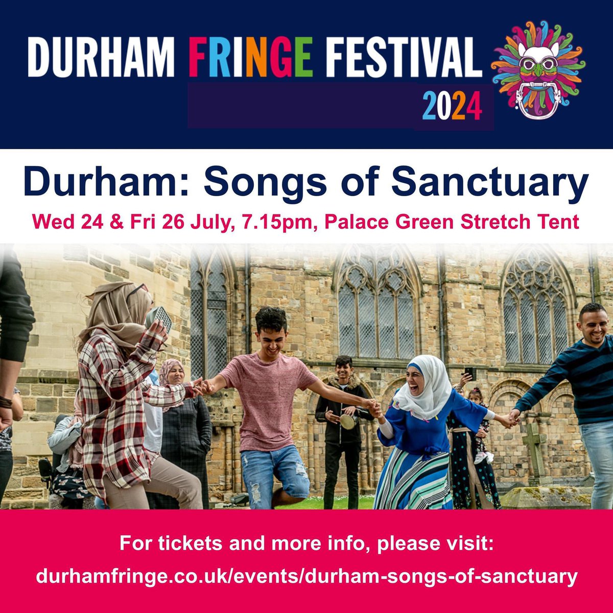 Stories of Sanctuary (@sanctuarysongs) on Twitter photo Coming up next Wednesday (24 July) and Friday (26 July) at <a href="/durhamfringe/">Durham Fringe Festival</a>! 7.15pm
Original songs of hope & courage, set in the landscape of the North East, its heritage, people, stories & culture
Find out more:
durhamfringe.co.uk/events/durham-…
<a href="/ThisisDurham/">This is Durham</a> <a href="/VCDBusiness/">Visit County Durham</a> <a href="/CultureCounty/">Durham Culture County</a> Coming up next Wednesday (24 July) and Friday (26 July) at <a href="/durhamfringe/">Durham Fringe Festival</a>! 7.15pm
Original songs of hope & courage, set in the landscape of the North East, its heritage, people, stories & culture
Find out more:
durhamfringe.co.uk/events/durham-…
<a href="/ThisisDurham/">This is Durham</a> <a href="/VCDBusiness/">Visit County Durham</a> <a href="/CultureCounty/">Durham Culture County</a>