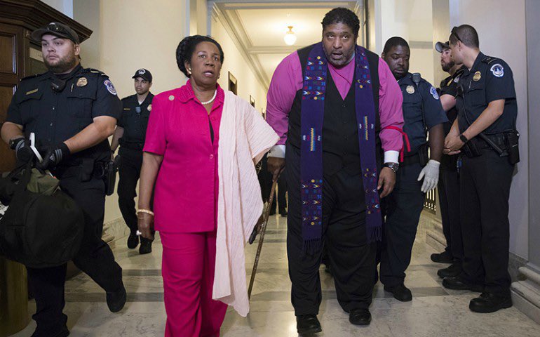My last message to my dear sister and friend, Rep. Sheila Jackson Lee, was to thank her for all she’d done to build up a movement for love &amp; justice in this nation. May we honor her life by continuing her work.