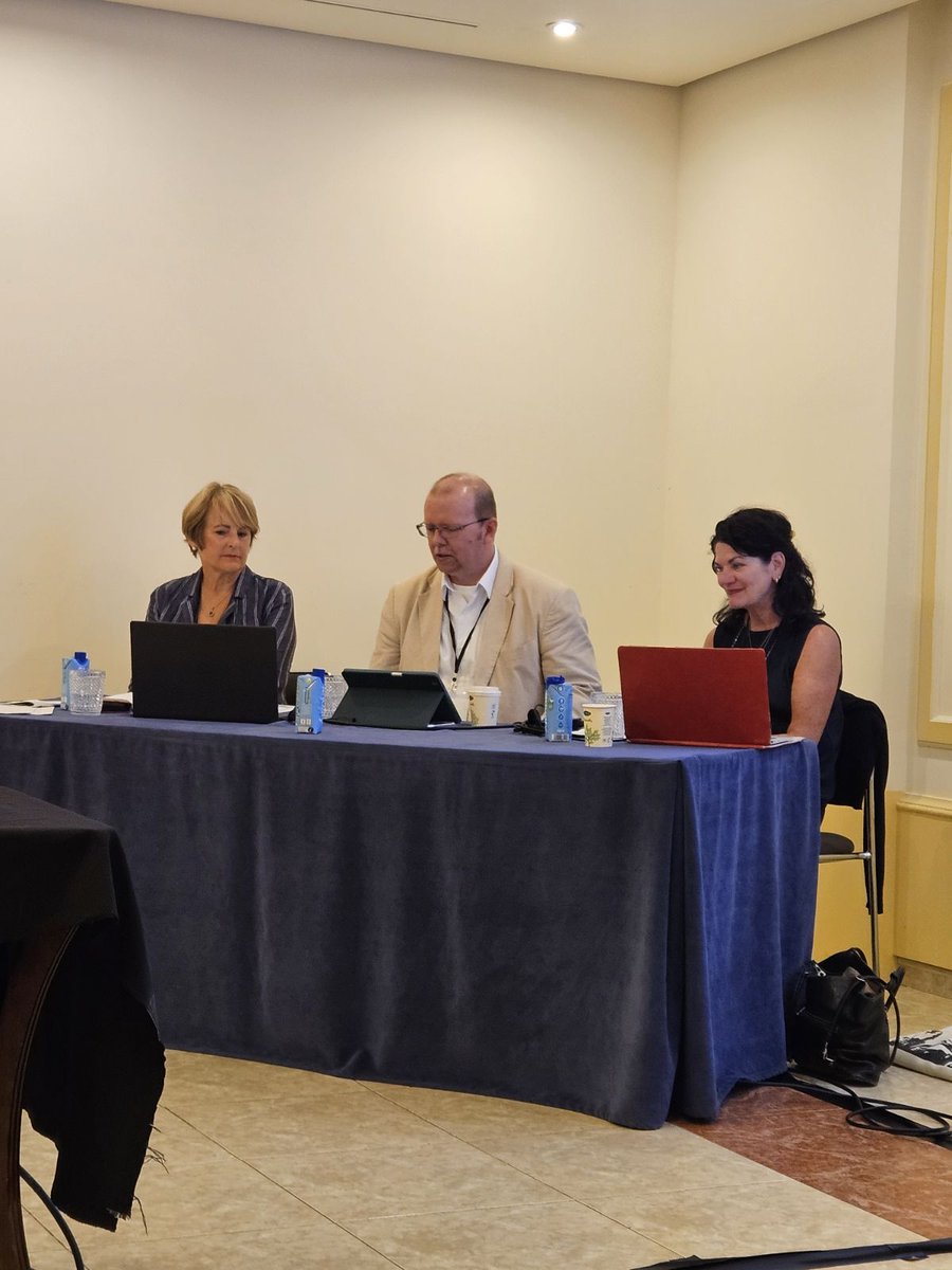 FLAHemingway's tweet photo. Sean Hadley, an FHS member, presented on a panel themed around #travel and #pilgrimage this morning along with two other great papers. More still to come me at #hemingwayconference2024 #hemingwayinspain @CarltonBilbao @theehsociety https://t.co/OPAc5lK00v