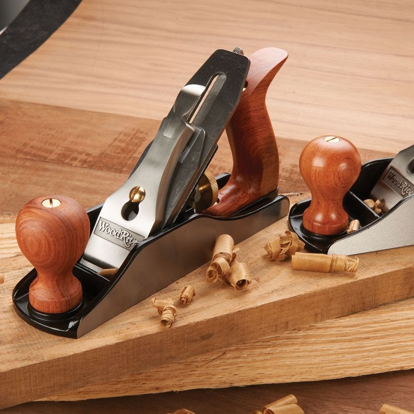Woodcraft's tweet image. No. 4, a smoothing plane, takes the thinnest shavings for an exceptional finish to your woodworking. Slightly longer than a block plane, the tote makes it more comfortable for extended use. Used skillfully, it can be the final step before finishing.
#woodcraft #handtool