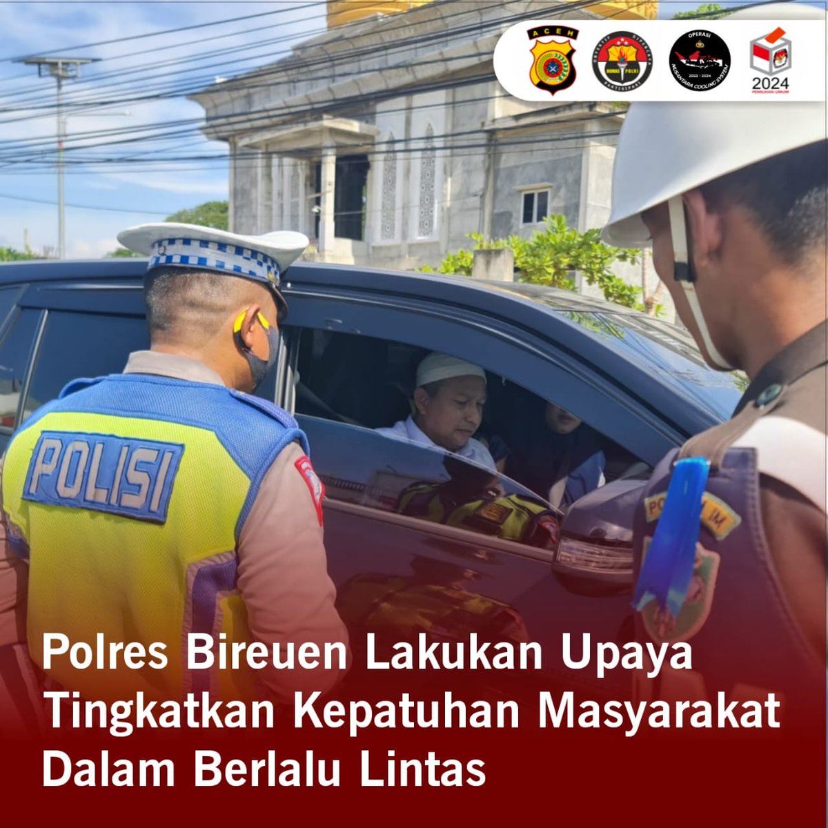 IsalWsw's tweet photo. Polres Bireuen Melalui Satuan Lalu Lintas terus melakukan upaya dalam meningkatkan kepatuhan masyarakat dalam berlalu lintas

#jeuniebpolsek #polsekmakmur_polresbireuen #satreskrimpolresbireuen #bagsumda_polresbireuen 
#bagopsbireuen01 #polsekpeudada_ #narkoba_bireuen https://t.co/zTeRfVBX1m