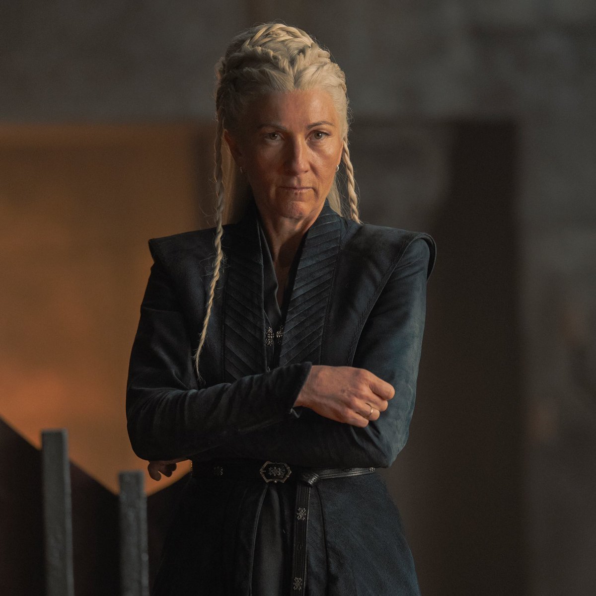 saristonmix's tweet photo. “I think O’Hara would’ve rocked up and said, come on, Rhaenys, let’s just go and have cocktails at Driftmark. Fuck this lot.” - Eve Best https://t.co/XSsSghfcRs