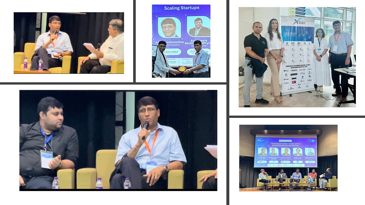 quintesglobal's tweet photo. Quintes Global was at "Coffee with #Xscale 2.0" - today, July 20th IIT Delhi -Research and Innovation Park.
Great conversations - filled with valuable insights and collaborative discussions tailored for B2B SaaS with the tech startup founders and Tech innovators. https://t.co/aNdpNDyqgF