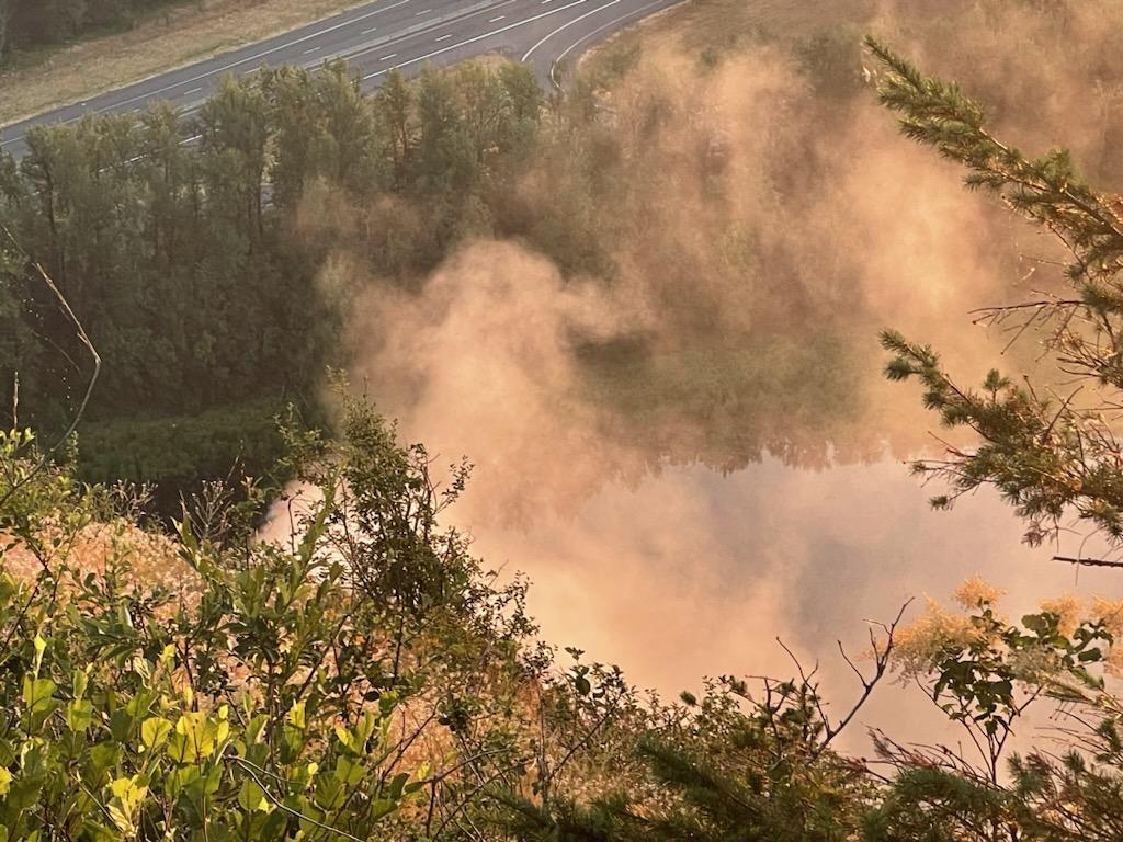 Corbett Fire tweet media