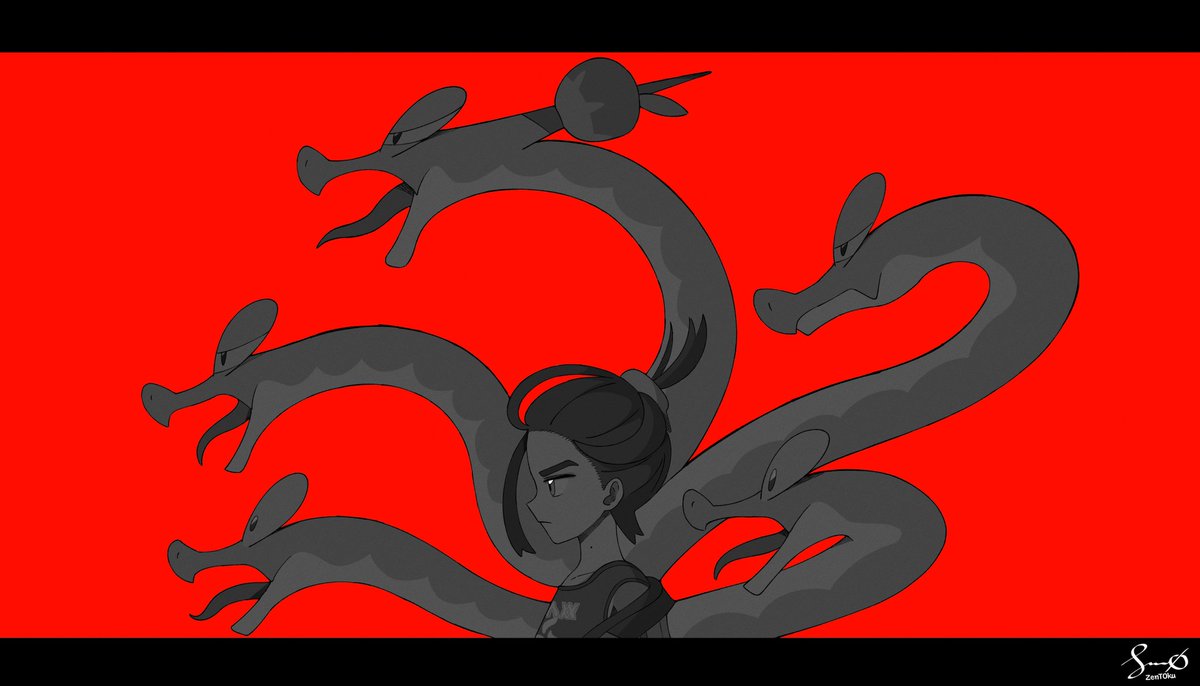 ZenT0ku's tweet photo. Another redraw from an even older work. 
https://t.co/nlYkHXeTQR

Heres the full image without the crop https://t.co/WwRYqvwgcb