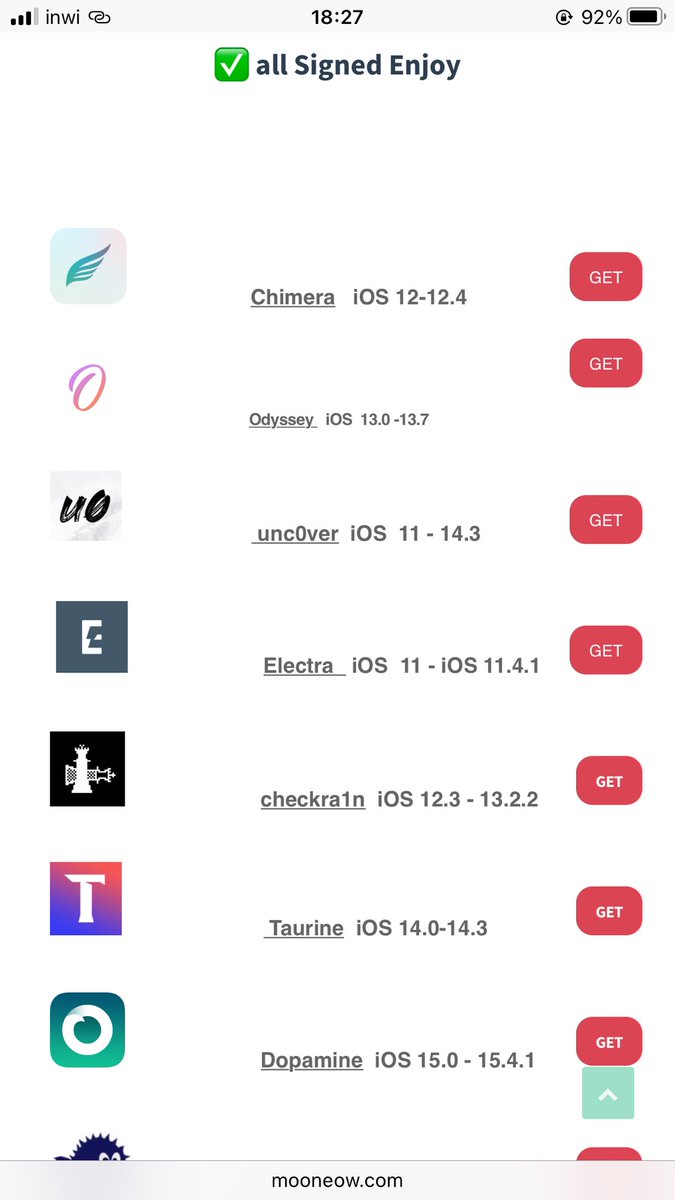 tweaksmaster's tweet photo. تحميل جيلبريك للإصدارات 
من : 15.0 الى 15.8.1
التحميل من هنا : https://t.co/AVn2EWTFQu https://t.co/fzUOEjdBzw