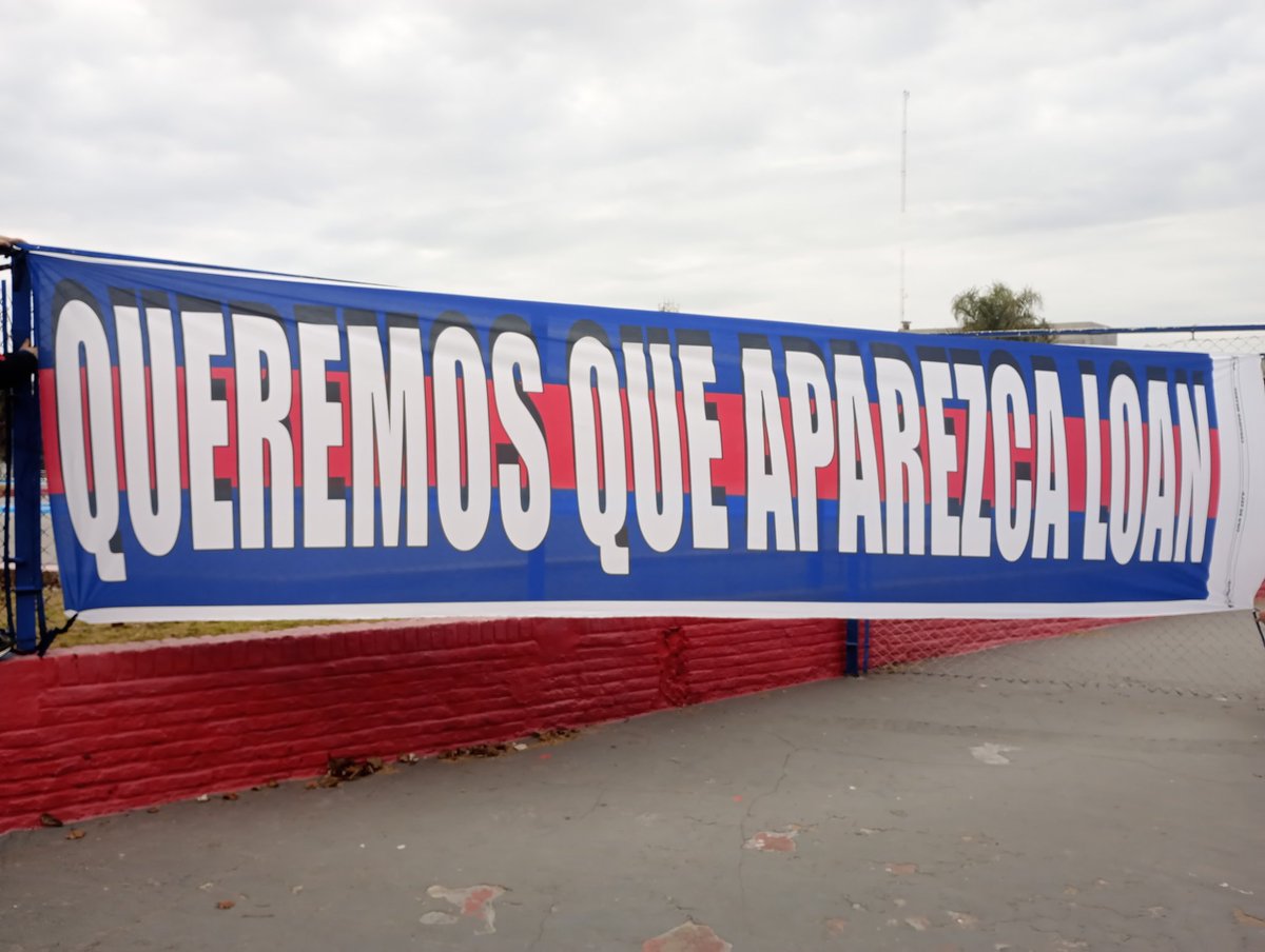 LasAchirasCity's tweet photo. QUEREMOS QUE APAREZCA LOAN
El pedido de la Gloriosa Butteler y de todo el pueblo Argentino!
#SanLorenzo
#CASLA
#BUTTELER https://t.co/UQNHavji1m