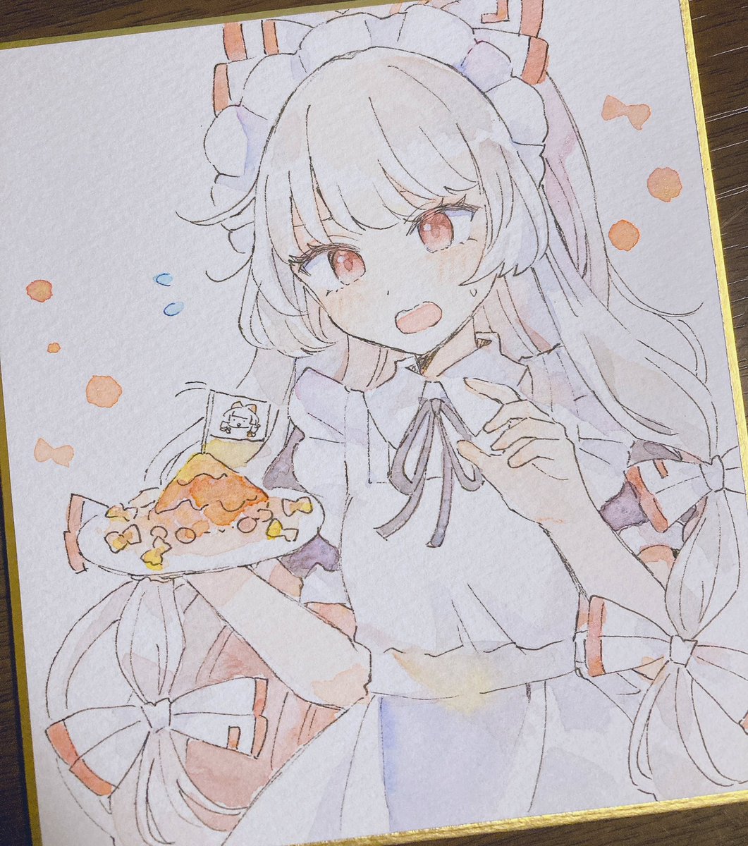 「メイドもこともこ 」|もずくず🐘例大祭う34bのイラスト