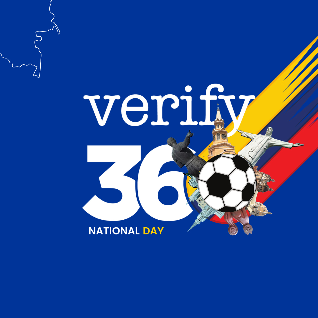 Verify360's tweet photo. Happy Independence day to all our customers and verification partners in Columbia. 

#ColombiaIndependence #Verify360 #FelizDíaDeLaIndependencia https://t.co/gH1pHTF0y5