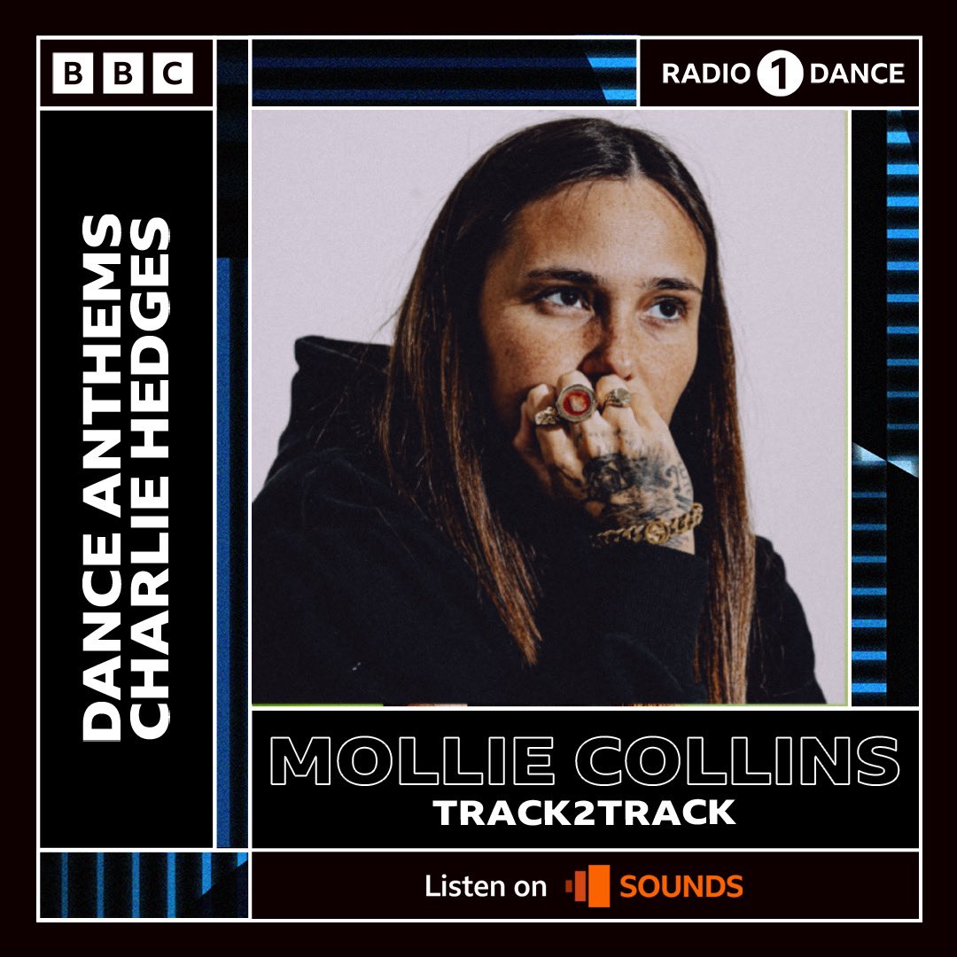 MOLLIE COLLINS (@molliecollins) on Twitter photo Radio 1 x Charlie Hedges: Mollie Collins Track2Track on Dance anthems. listen today from 4pm ‼️🔥 📻
Big ups <a href="/charliehedges/">charlie hedges</a> top G x
<a href="/BBCR1/">BBC Radio 1</a> <a href="/SpinninRecords/">Spinnin' Records</a> Radio 1 x Charlie Hedges: Mollie Collins Track2Track on Dance anthems. listen today from 4pm ‼️🔥 📻
Big ups <a href="/charliehedges/">charlie hedges</a> top G x
<a href="/BBCR1/">BBC Radio 1</a> <a href="/SpinninRecords/">Spinnin' Records</a>