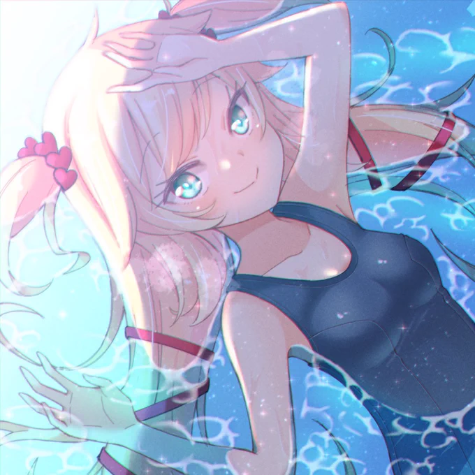 スク水補給!補給!