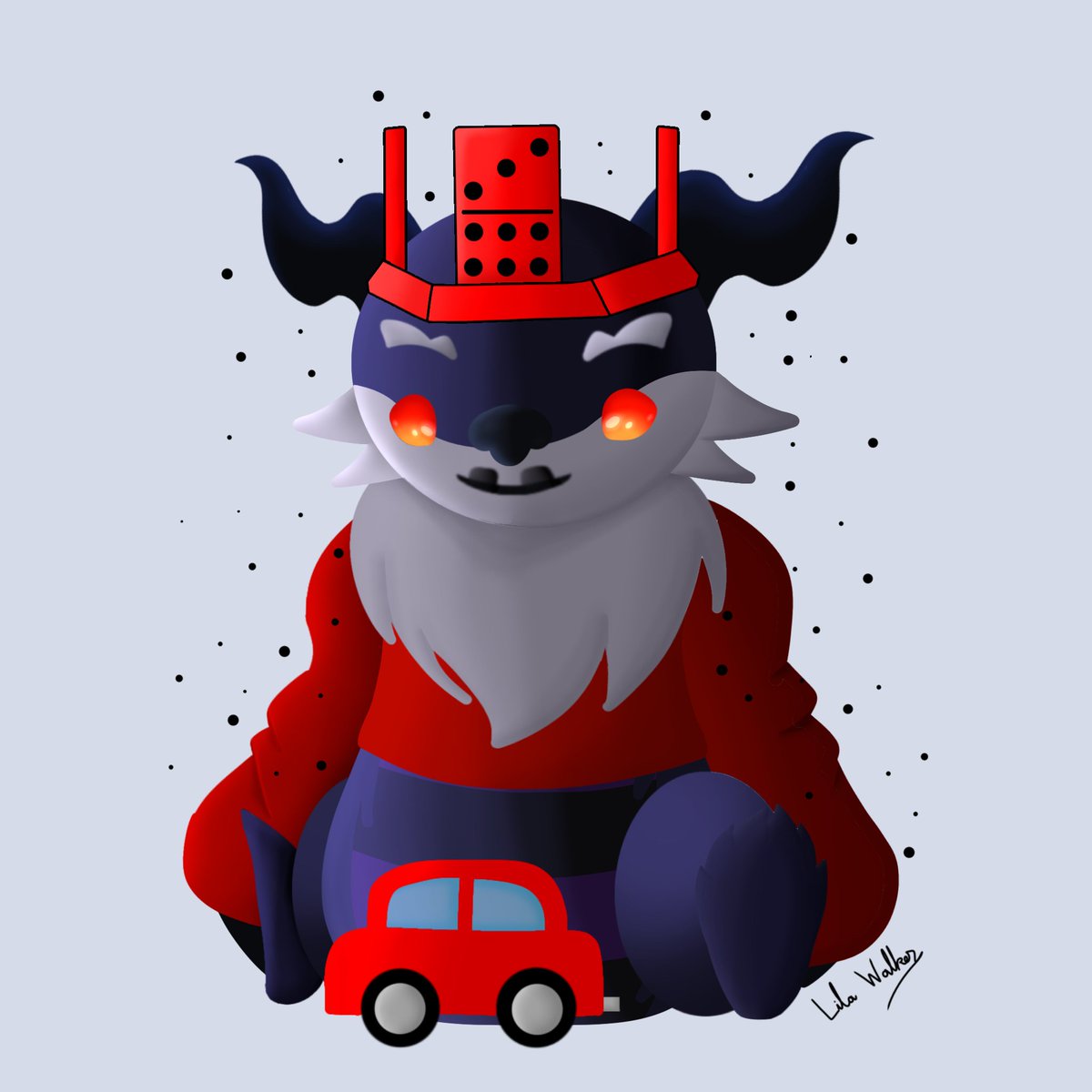 lilawalkerisme's tweet photo. My part for anniversary:
Our_Hero as a corrupt Wabalisc

Make sure to check out the other amazing artists who joined this collab
#LoomianLegacy #LoomianLegacyArt https://t.co/XDg9F3zQCp
