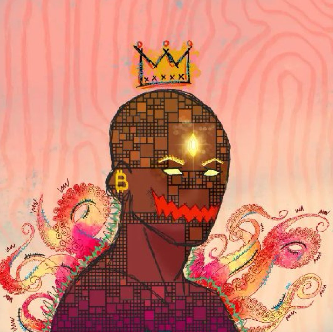 RedDevilBTC's tweet photo. Missed out on the  “Untitled” mint so I picked up one of the unequivocal masterpieces from @AeonsBTC 

Art on Bitcoin #WeAreAeons 

#bitcoinhalving #BTCKing #CrownJewel 
#BewareTheKraken #Ordinals https://t.co/iO9AGB1U69
