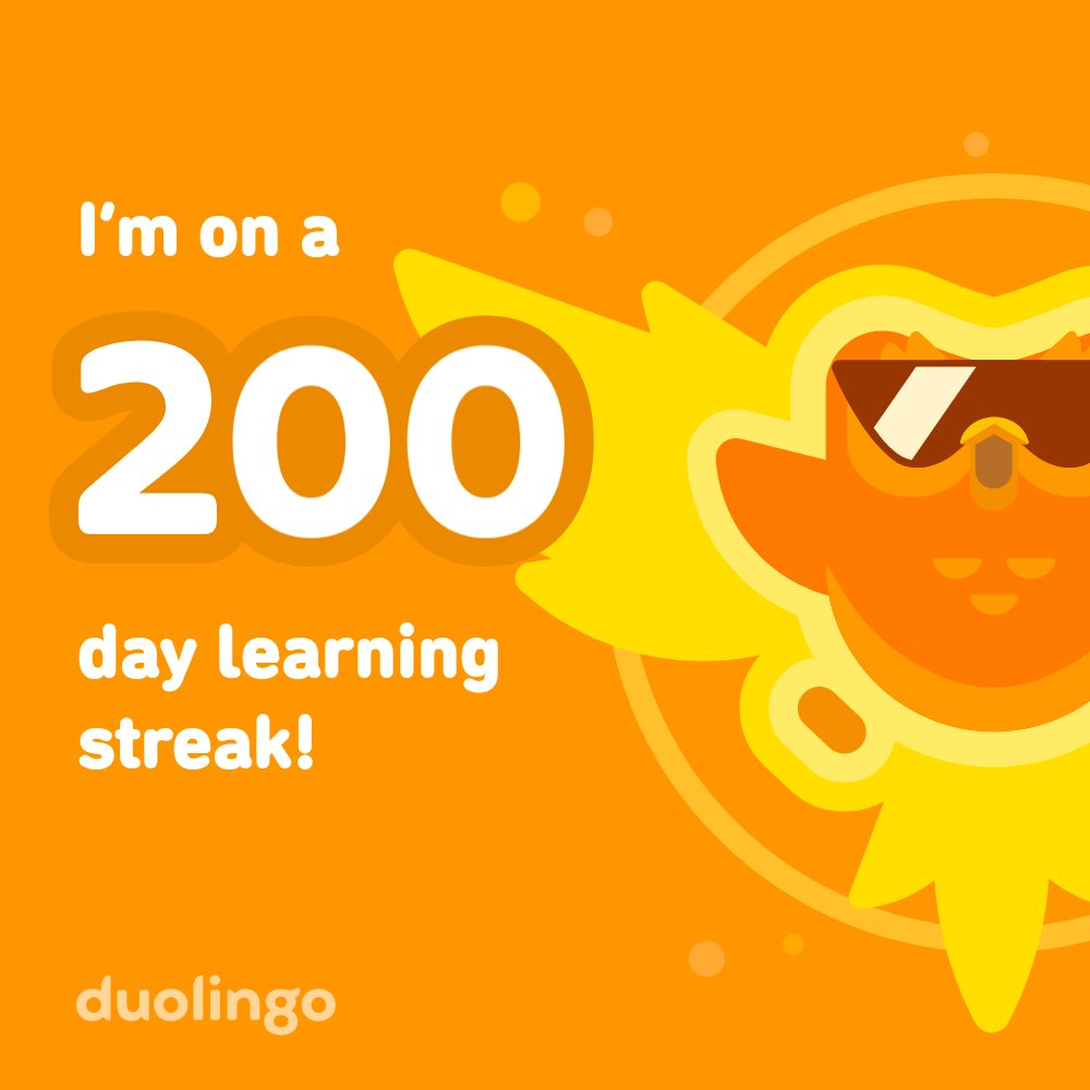 Learn a language with me for free! Duolingo is fun, and proven to work. Here’s my invite link: invite.duolingo.com/BDHTZTB5CWWKTG…