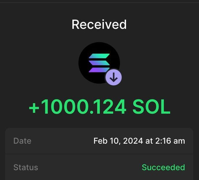 First 2000 Solana wallets gets a guaranteed FREE SOL (yes, for real)

Drop your $SOL address 👇🏻

💟 &amp; 🔁 + Follow   🔔

Check your wallet in 24 hours

#Solana #SolanaAirdrop