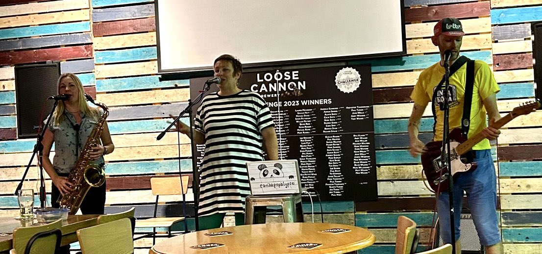 Vernons Future (@vernonsthe) on Twitter photo Simon VF went to see the marvellous Pandapocalypse at <a href="/LooseCannonBeer/">Loose Cannon Brewery</a> Abingdon last Thursday. He loved the sound - excellent original music👍😊 Simon VF went to see the marvellous Pandapocalypse at <a href="/LooseCannonBeer/">Loose Cannon Brewery</a> Abingdon last Thursday. He loved the sound - excellent original music👍😊