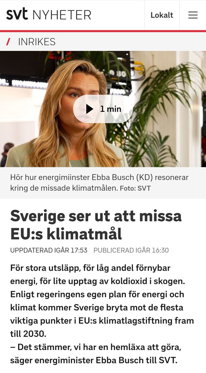 Det tog alltså nästan två år för Ebba Busch att medge det som oppositionen kunde upplysa henne om från första början. För att hon kommit till insikt eller för att hon helt enkelt struntar i målen, kan man fråga sig.