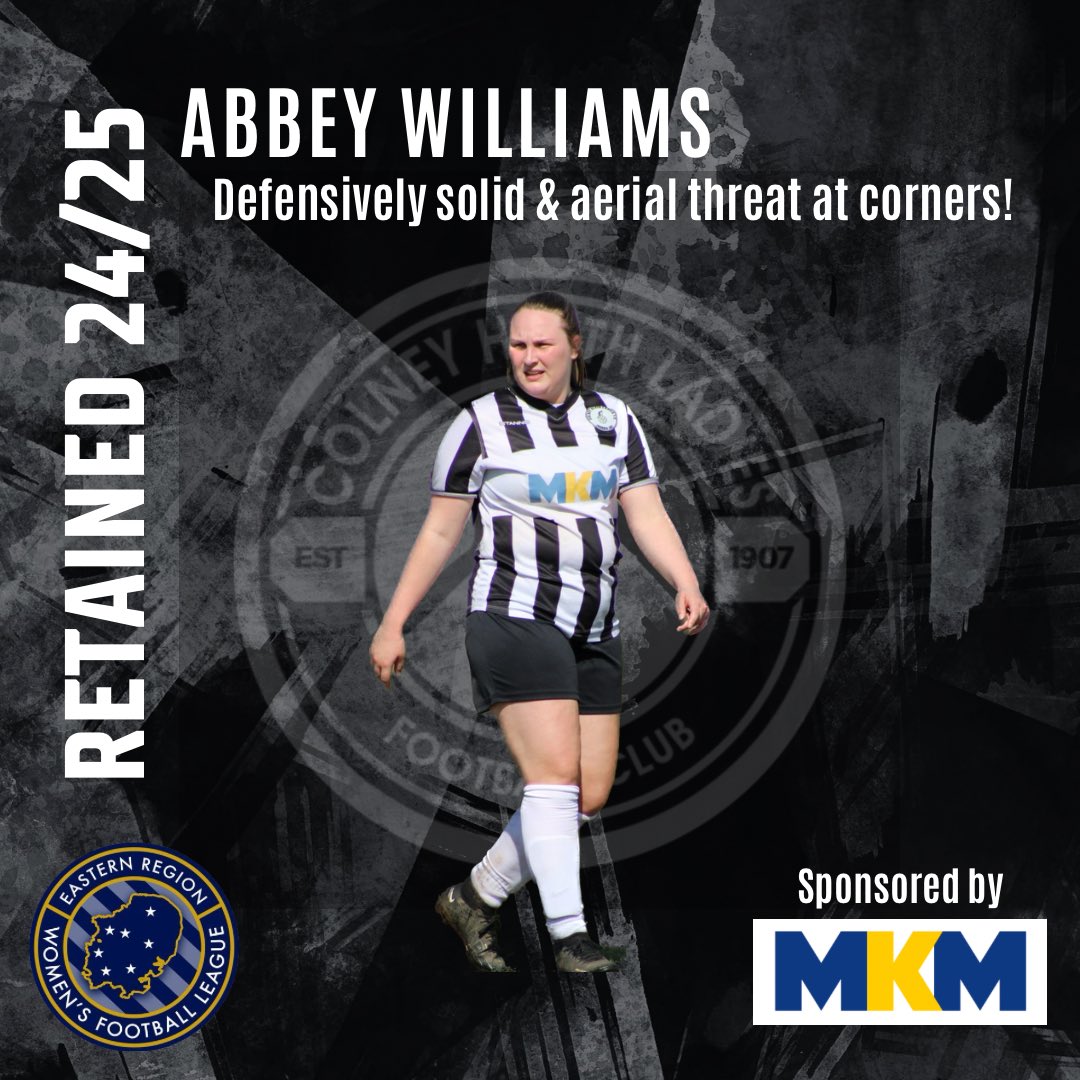 CHLadies_'s tweet photo. Williams signs for her 4th season at the heath. Abbey is a commanding figure in the back line keeping the teams shape and fighting for every ball. She is no stranger to scoring a header or two, we can’t wait to see a few more this season!
#uptheheath #cmonthemagpies #CHLFC ⚪️⚫️ https://t.co/NsbWRKmo3a