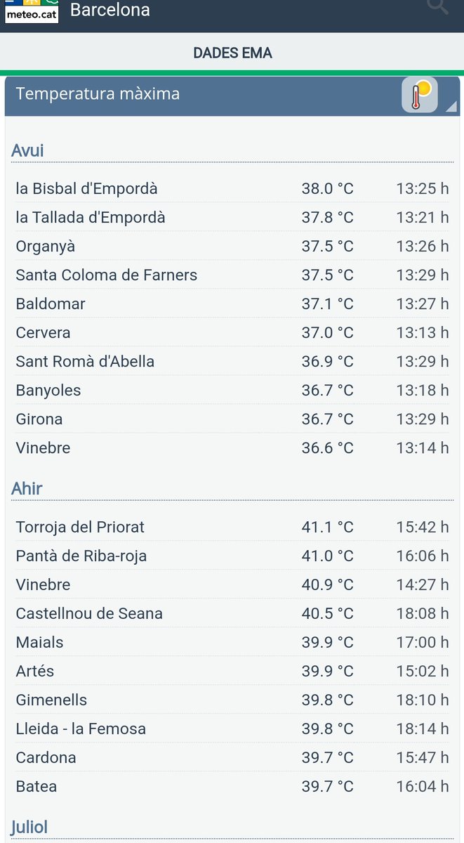 Vakapiupiu's tweet photo. Fa molta calor, el mar a 28.5 graus #Balmins i les piscines arriben als 33 34°C al vespre,  cal prendre mesures urgents i amb eficàcia.🧊🧊🧊🧊🧊🧊🧊🧊🧊🧊
 Avui es nota una mica allò de #CataCuba 28.5 graus 81% https://t.co/p8oWxJxLsd