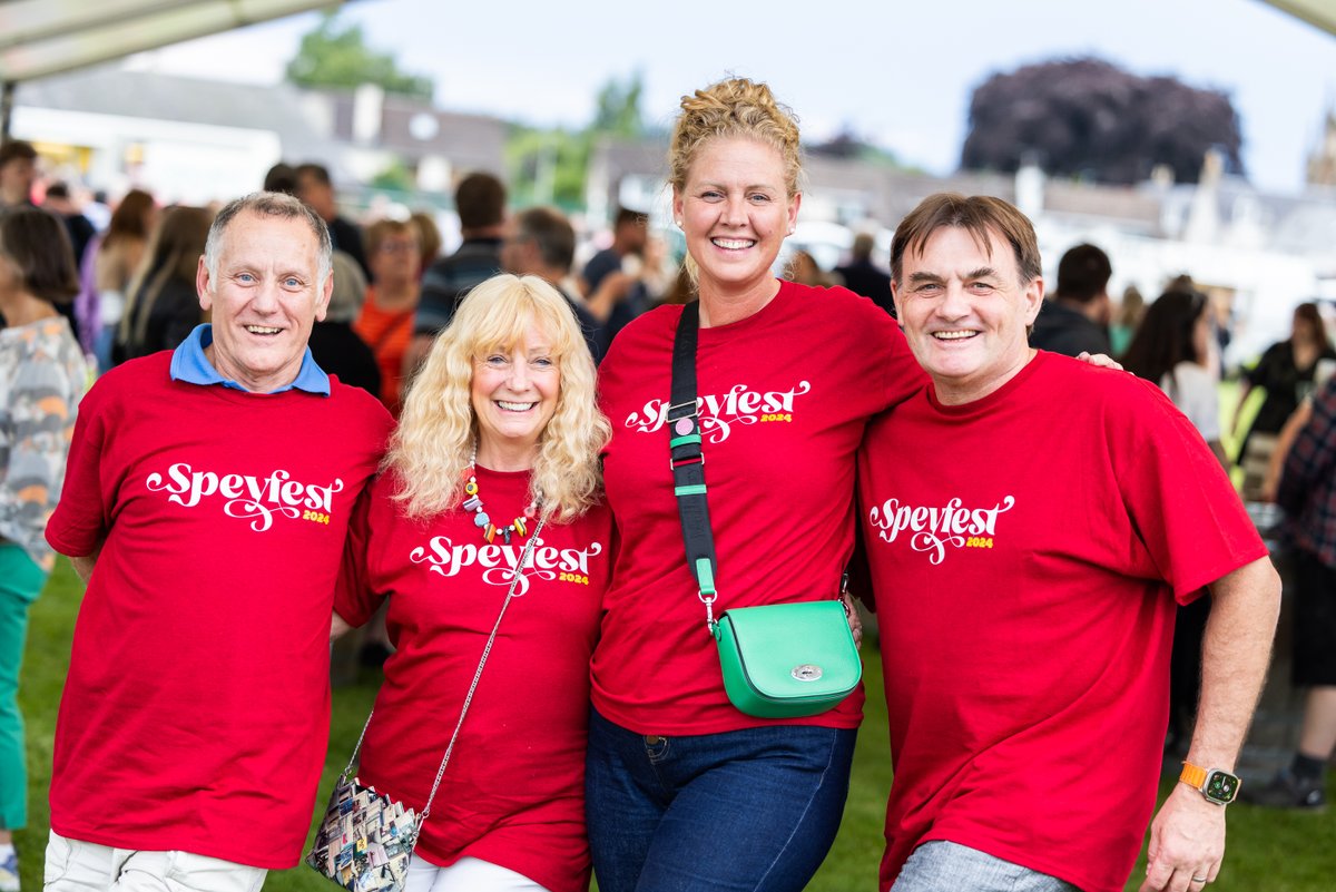 Speyfest's tweet photo. Well it certainly feels like Speyfest! 🎻 Talk about getting the weekend underway, what a brilliant atmosphere you brought last night! 🤩 

Great to have so many of you with us. 🎟️ We can't wait to see what today brings! https://t.co/1X5YwgO00k