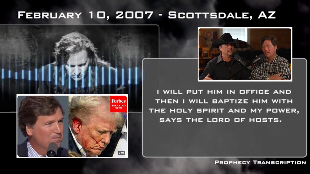 TheClayClark's tweet photo. #Revelation | "The Real War Is Not Trump & Biden, the Real War Is Not Left & Right. Ephesians Says, We Wrestle Not w/ Fresh & Blood, But w/ Principalities & Powers of Spiritual Darkness of This Earth." - John Rich (7/16/24)
#JohnRich
#tuckercarlson
#KimClement
#TrumpProphecies
Discover the TRUTH About the Great Reset Agenda Today At: https://t.co/Aes6CkRmz7
Watch the FULL LENGTH Interview with John Rich & Tucker Carlson Today At: https://t.co/k3Uu5WxjAm
