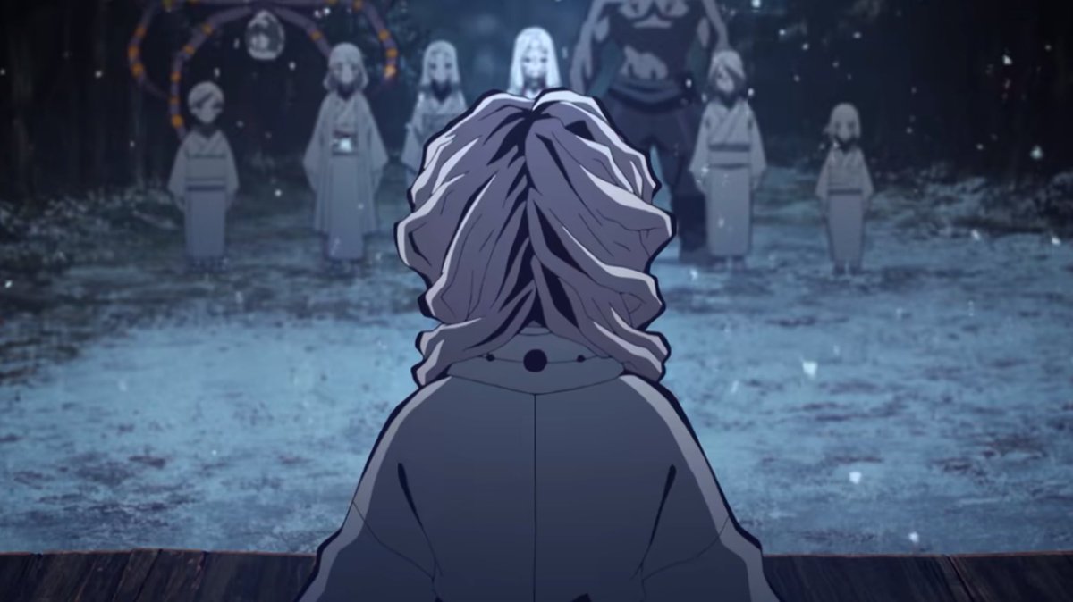 ⠀         
⠀         
เรื่องตอนเป็นมนุษย์ ลืมเลือนแทบหมดสิ้น
ทว่าอ้างว้างเหลือเกิน โหยหาในทุกวัน
ทั้งยัง ‘ ครอบครัวจอมปลอม ’ 

ว่างเปล่า ว่างเปล่า
เราน่ะต้องการอะไรกันแน่ ⠀         
⠀