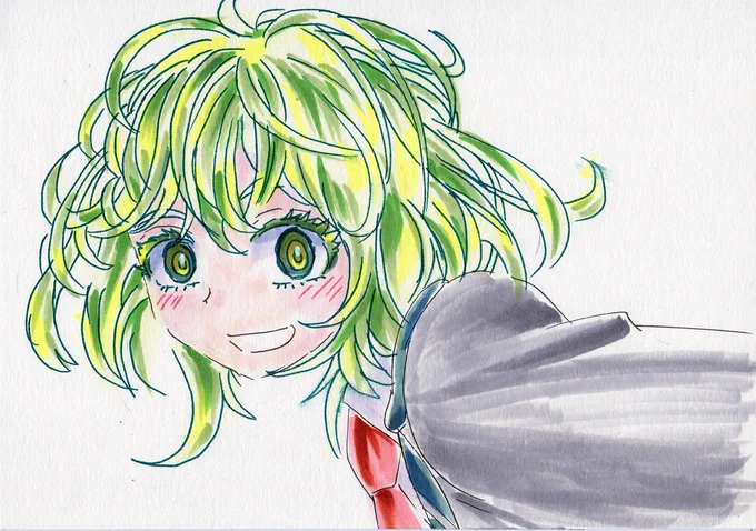 葉隠さんは撮影処理が乗ってて細かいところは画面上わかりませんでした #ヒロアカ
