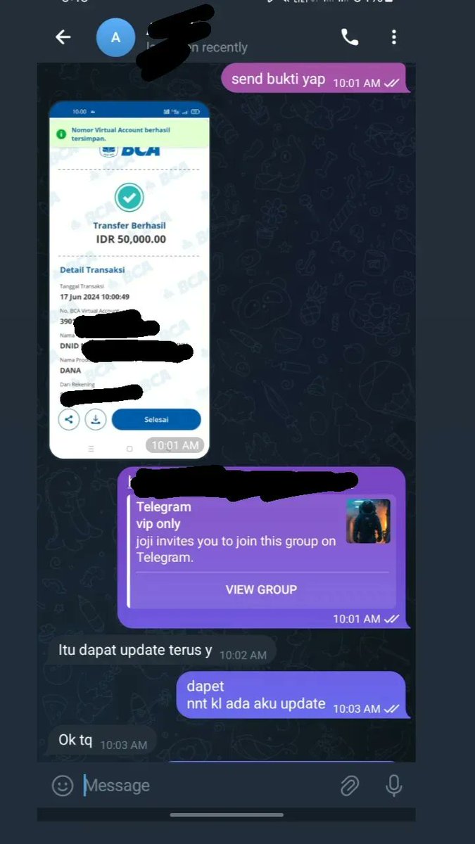 sanmoltablet's tweet photo. #Testimoni Join Grup Berbayar
Update terus ya di telegram tidak perlu takut https://t.co/4lIQfD9jwX