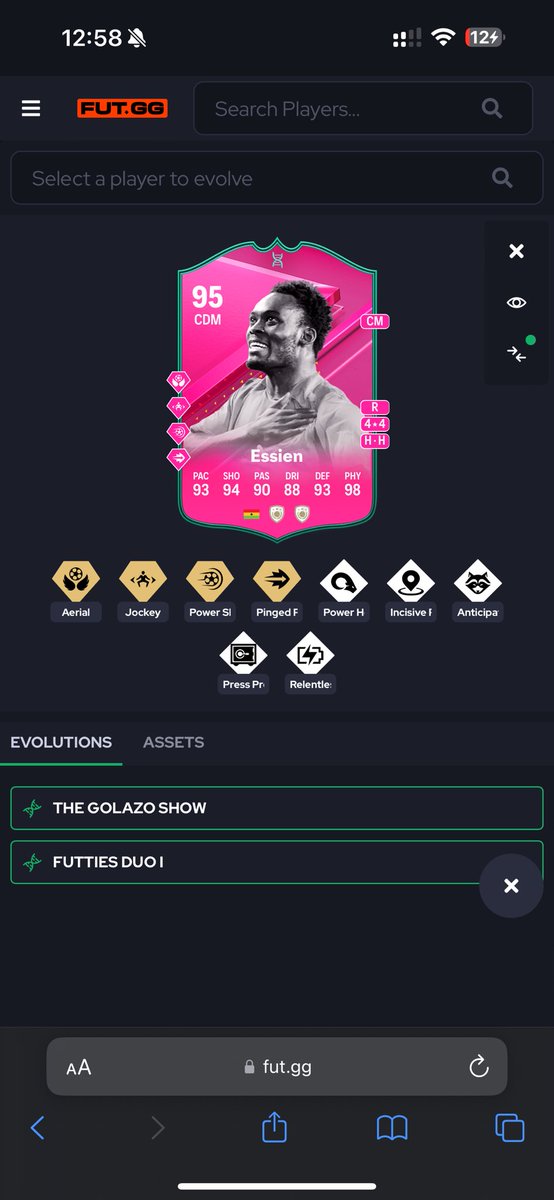 praneet94singh's tweet photo. @FUTBIN Evo couldnt get better than essien with engine https://t.co/1UXrOxQKvL