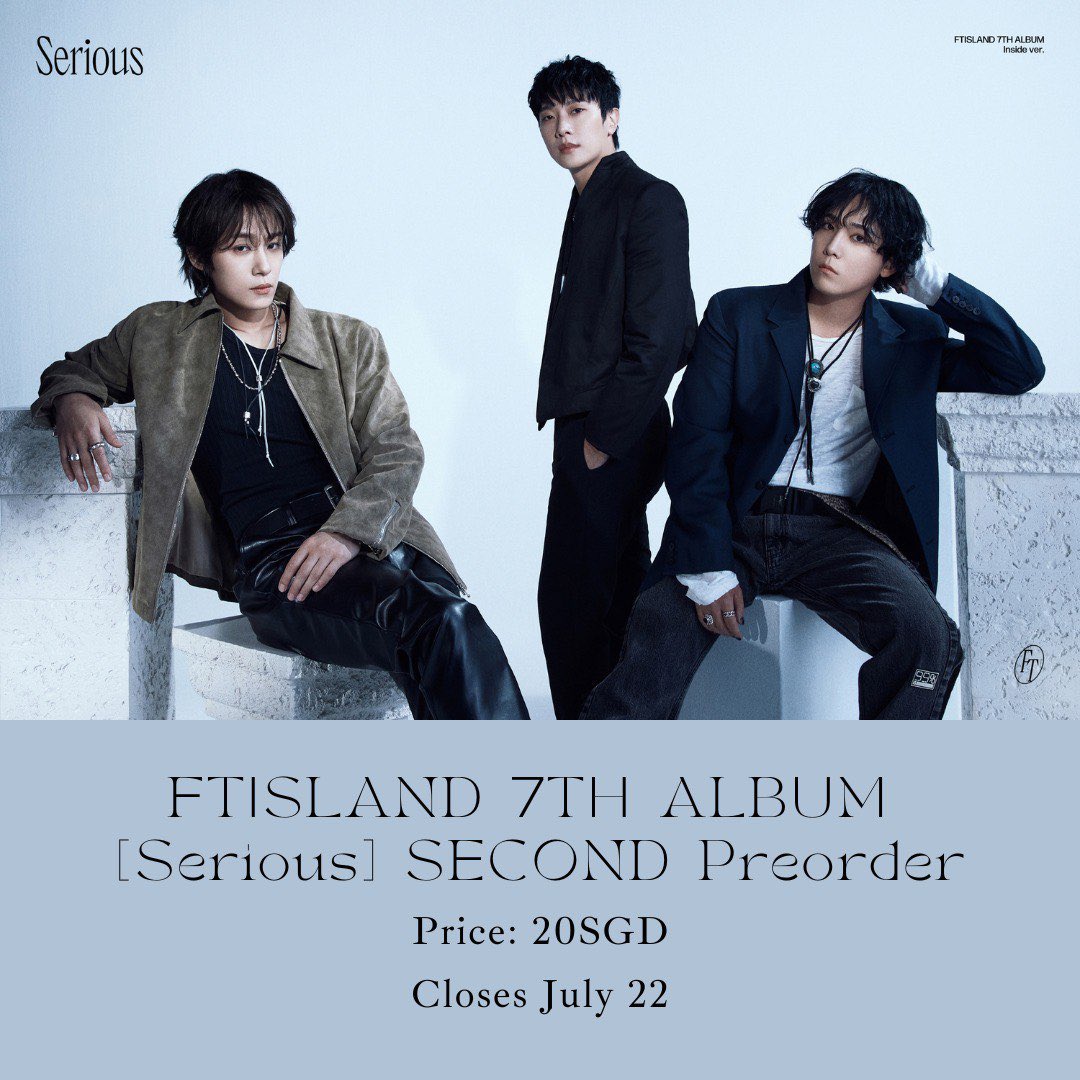 SECOND preorder OPEN!
Order by July 22
forms.gle/rGYhsESPrEh5gq…

*2nd preorder is sold cheaper than the first as we will be using these orders for a fansign. We are also introducing an insert-only option (no album cover) at only 15SGD.