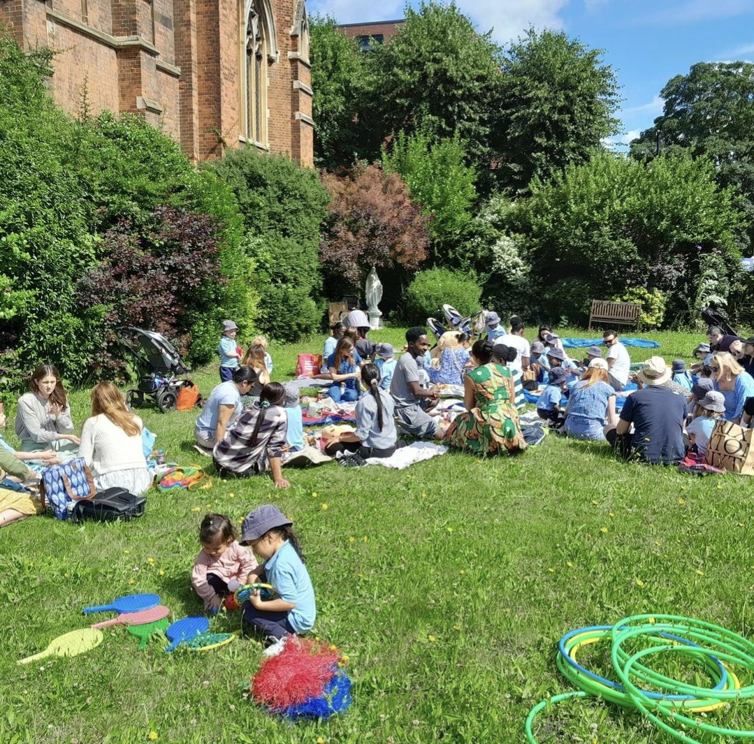 Nursery had a special teddy bears picnic to celebrate the end of term