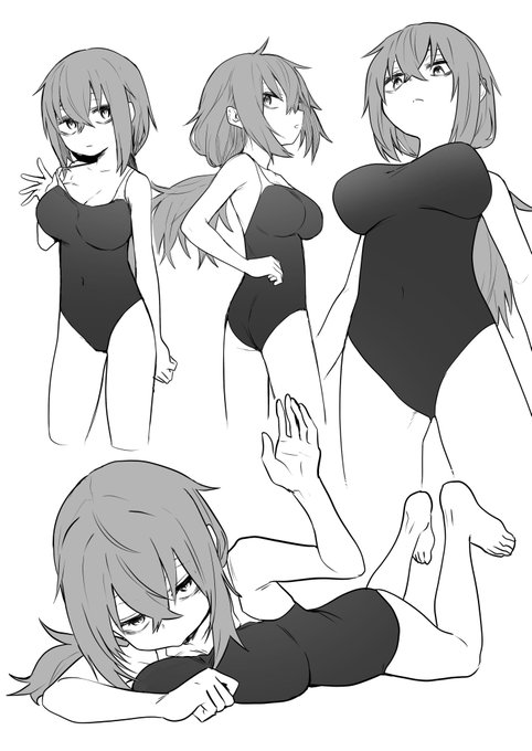 こまろちゃんがなんかこまろちゃんにならんというか、あの漫画基本的にみんなウェストから下半身にかけて寸胴体型で、寸胴が魅力的という価値観が今まで無かったからなかなか描けん
この作品が流行ったら寸胴の時代くるぞ 