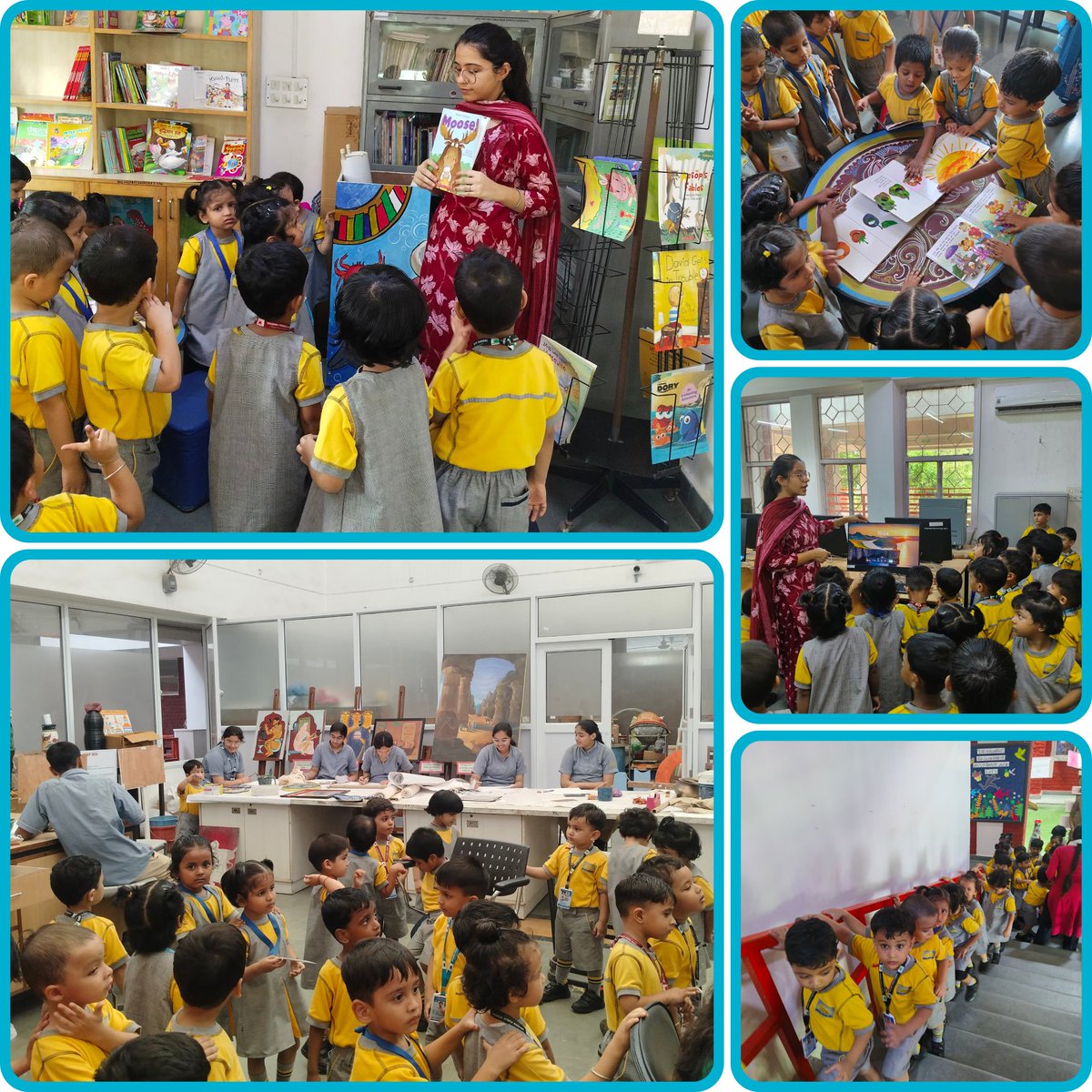 SpsMayurVihar's tweet image. School tour fun with our little learners.
#ECD #funwithlearning #SalwanPublicSchool #MayurVihar #schooltour #funday #learningengagements #exploringwithlittleones 
#schooltourfun