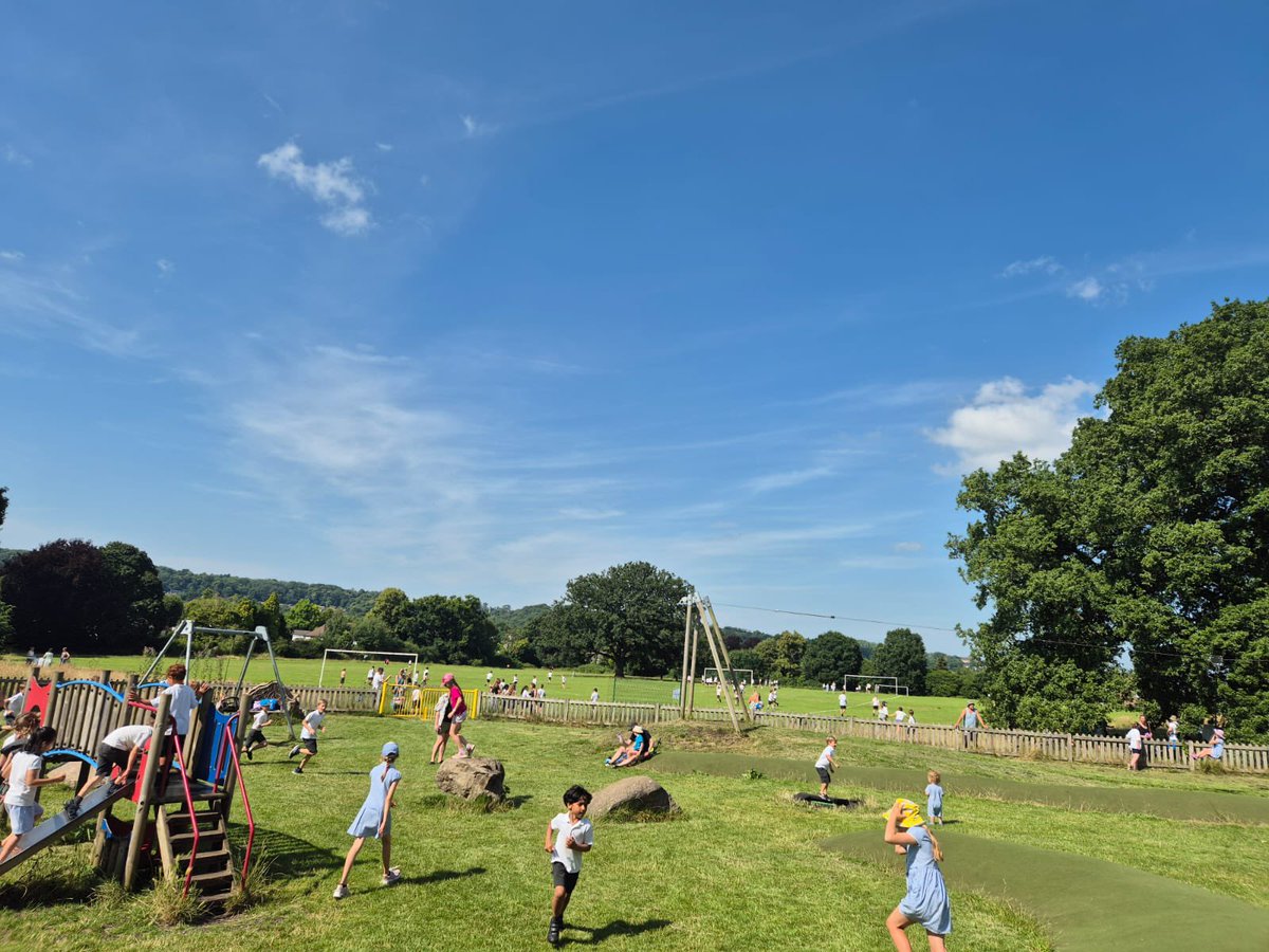 StokeLodgeVG's tweet photo. After school yesterday the sun was shining and the village green was buzzing with children playing. The play park was full of activity but the real difference was that without the fence the fun spilled out and over Stoke Lodge. #StokeLodgeVillageGreen #SLVG #play #summerholidays https://t.co/jsAbYefYkR