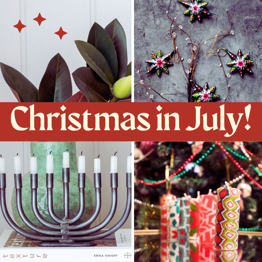 Add a bit of holiday cheer by snatching on our seasonal best-sellers at 15% OFF with coupon: XMASJULY2024
View the collection aksahomedecor.com/collections/ch…

This offer is valid until 31 July at 11:59 PM AEST.

#ethicalhomedecor #xmasinjuly #fairtradegifts #purchasewithpurpose