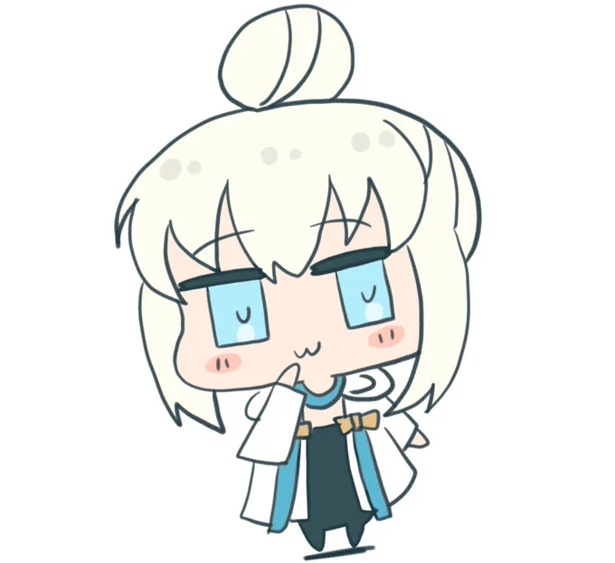 #もるがんちゃんお団子ヘアーなもるがんちゃん。 