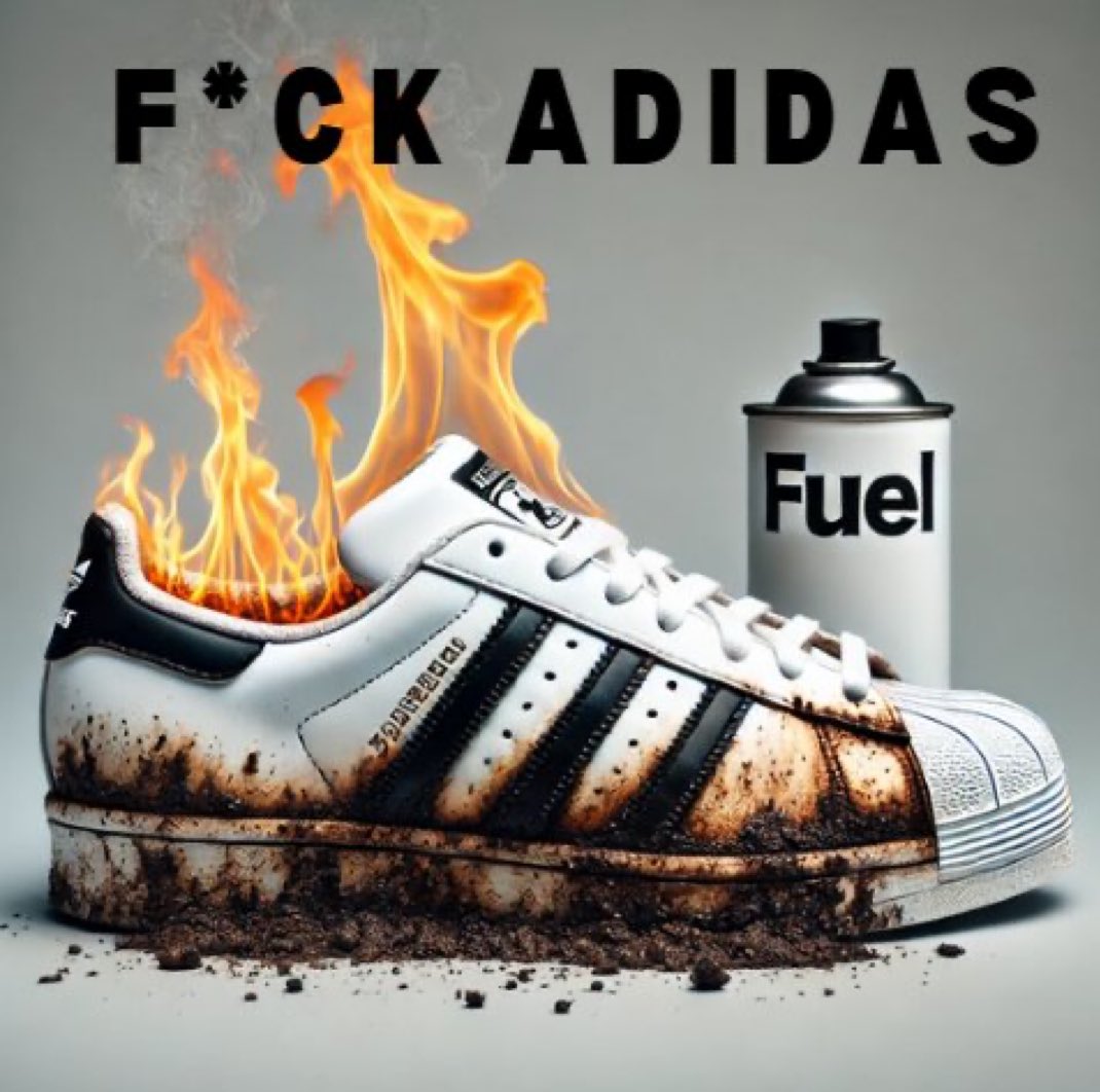 DrLoupis's tweet photo. BOYCOTT child killer supporters like @adidas https://t.co/5meBlAWg3r