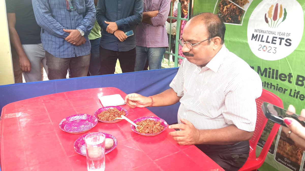A two-day Millet Shakti product awareness campaign was organised near the Millet Shakti Cafe located at OUAT Campus. “Millet Maharaja” - A food challenge contest was organised during the two days campaign and the winners were presented with millet souvenirs. The event drew a