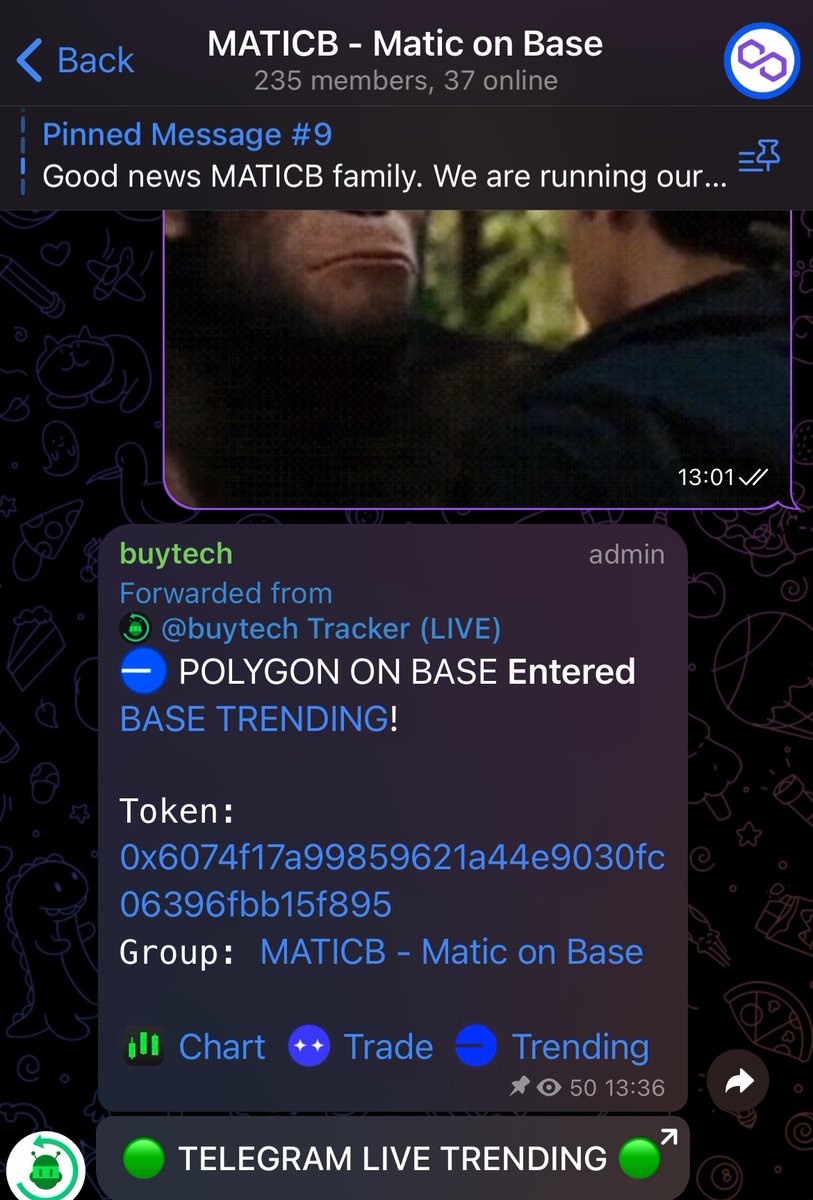 Matic on Base tweet media